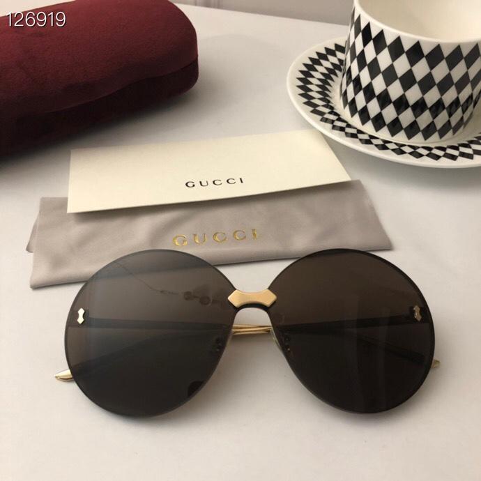 GUCCI古馳 原單正品 2019新款 GG0353S 頂級手工製作 時尚墨鏡  lly1027